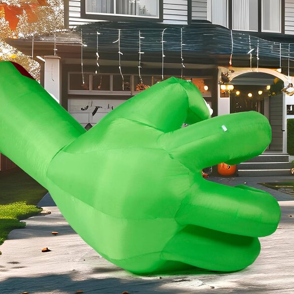Joiedomi 9 Ft Long Giant Halloween Inflatables Zombie Arm Outdoor Decoration - Picture 5 of 8